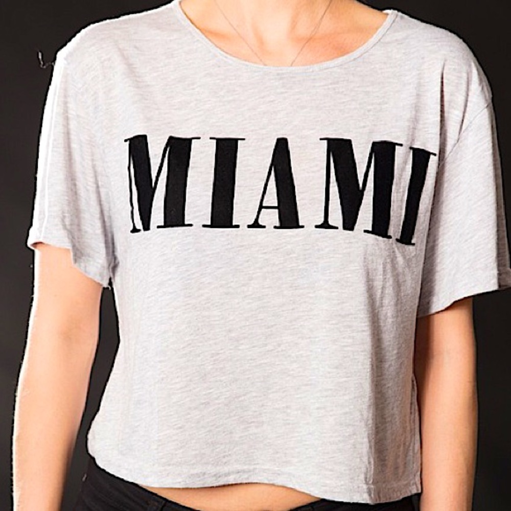 Miami Cropped Top - Medium